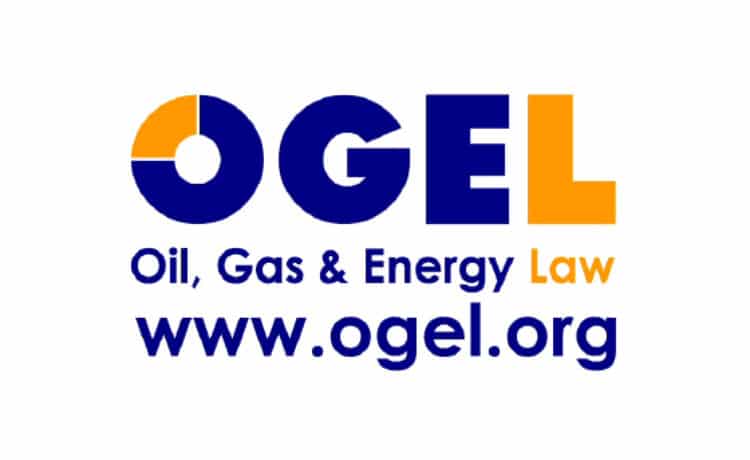 Oil, Gas & Energy Law OGEL logo